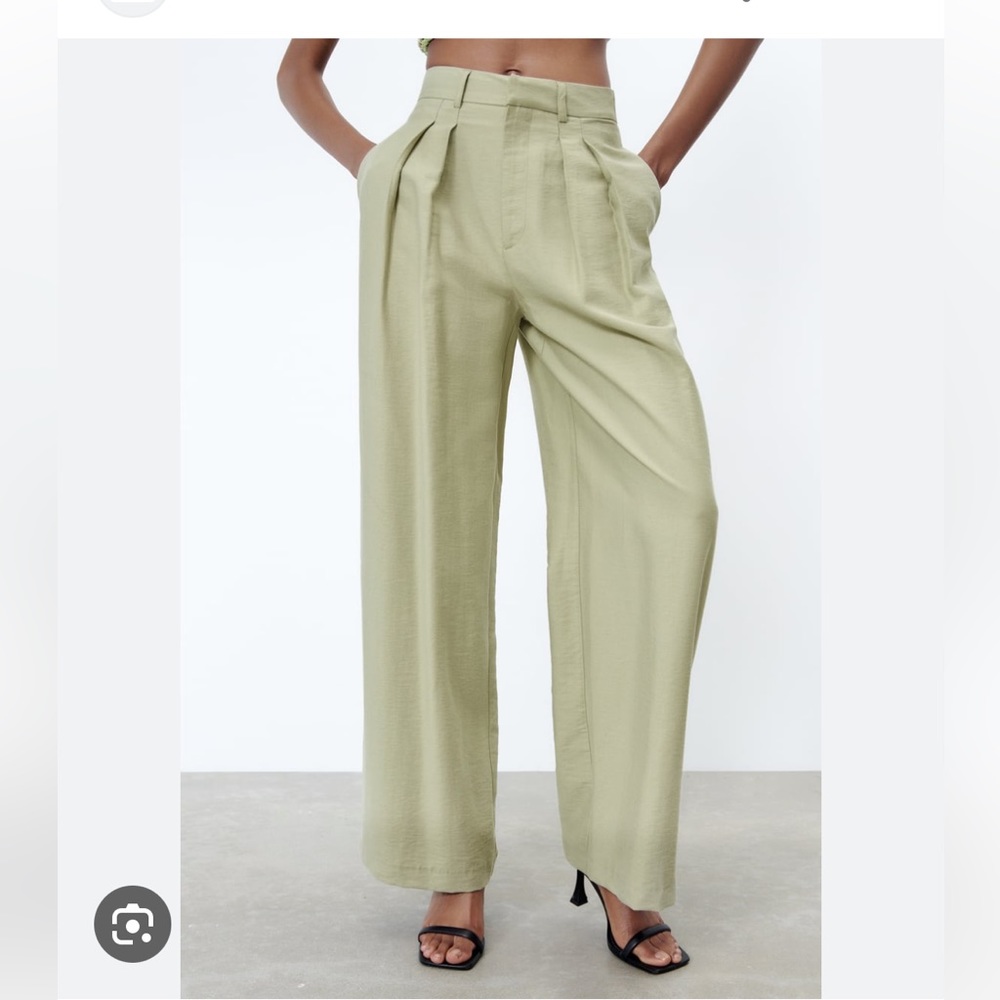 Wide leg trouser